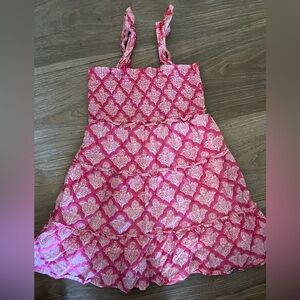 Roller Rabbit Pink and White Kids Dress